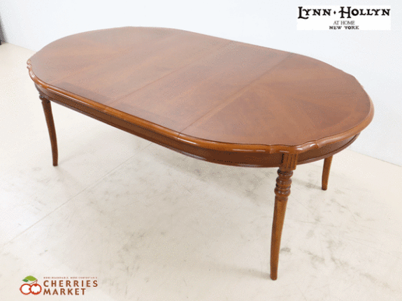 LYNN・HOLLYN】 リンホーリン IDC大塚家具 伸長式 ダイニングテーブル