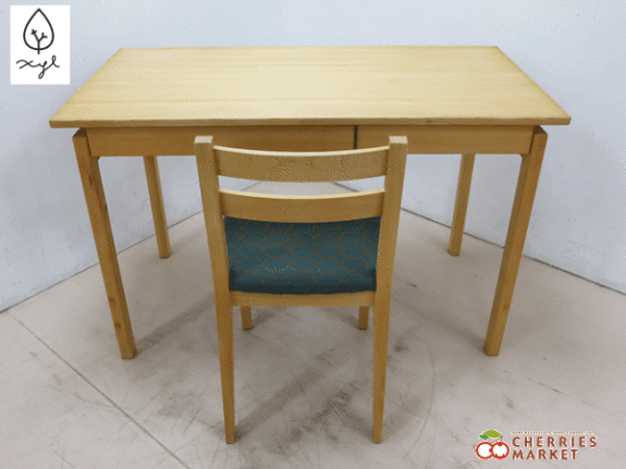 XYL】キシル 4本脚デスク L60 学習机 & チェア mina perhonen ミナ