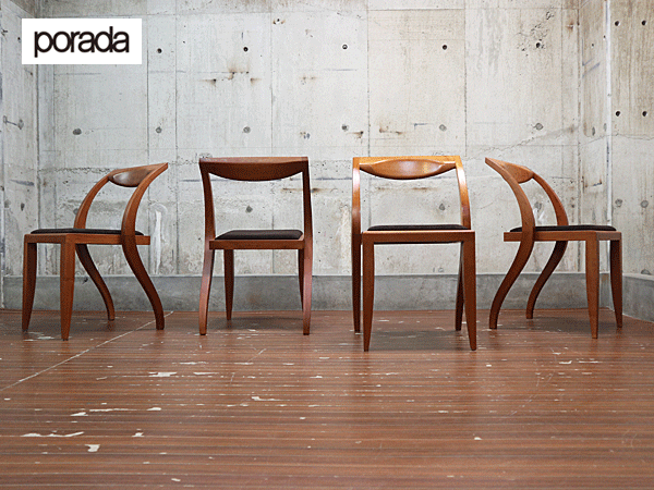 porada】ポラダ ACTUS アクタス ARLEKIN アーレキン ダイニングチェア