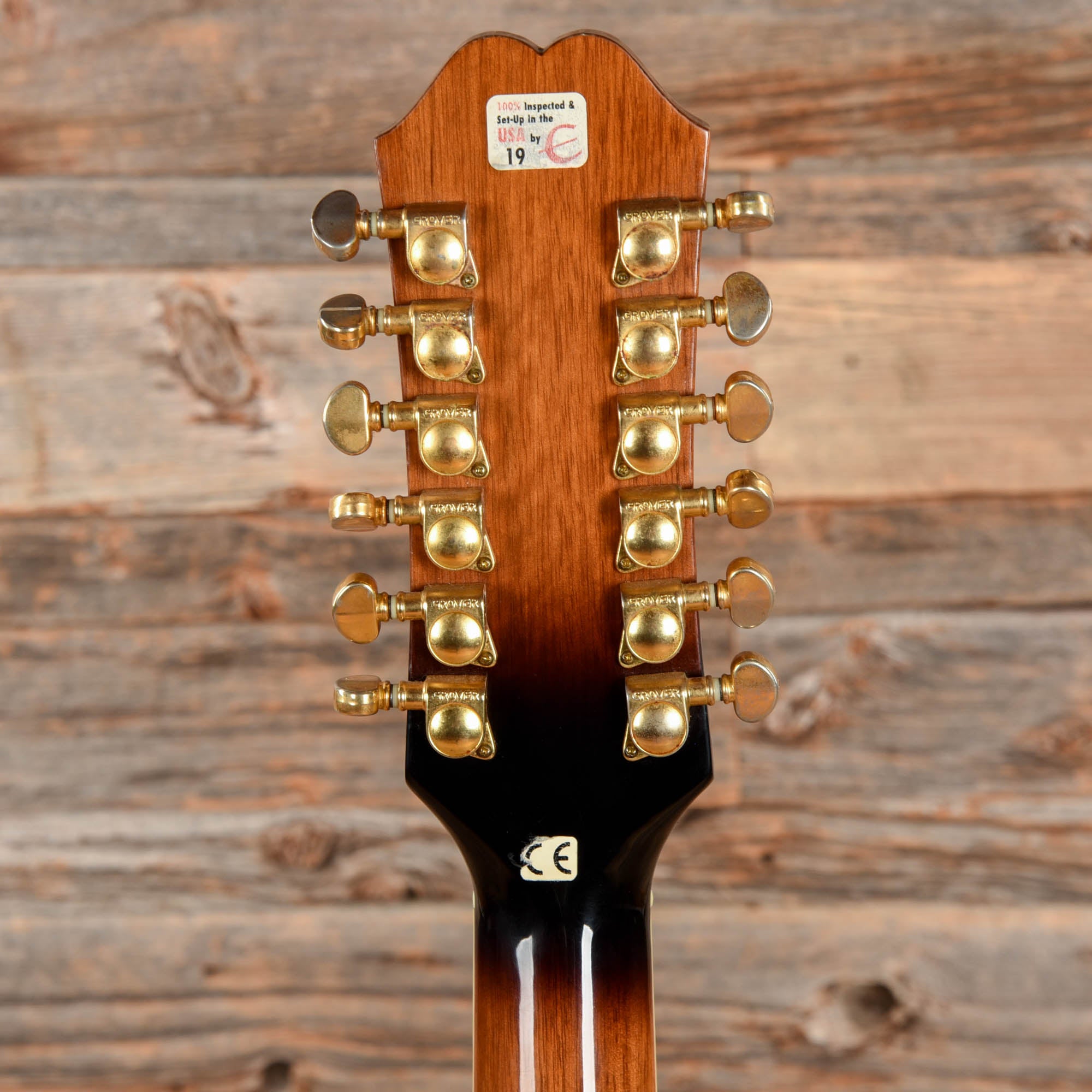 Epiphone AJ-18S 12-String Natural – Chicago Music Exchange