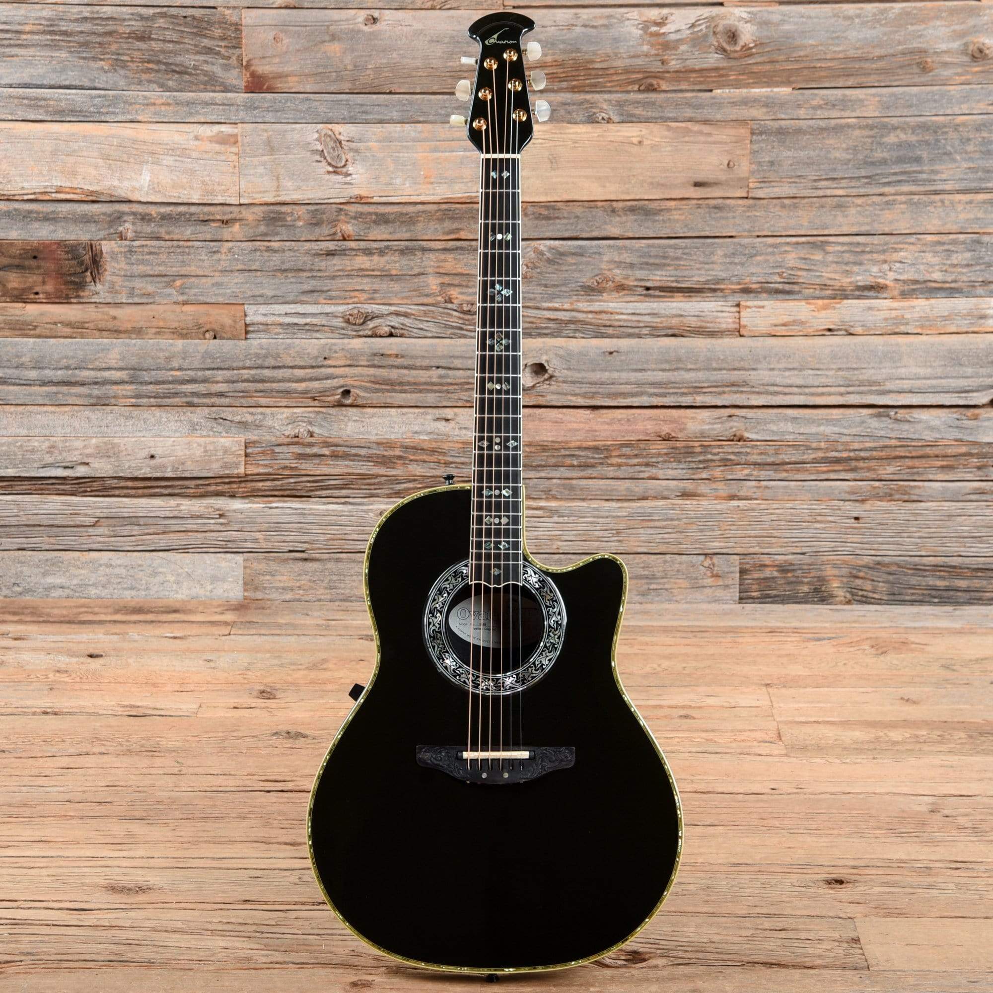 Ovation Custom Legend 1869 Black – Chicago Music Exchange