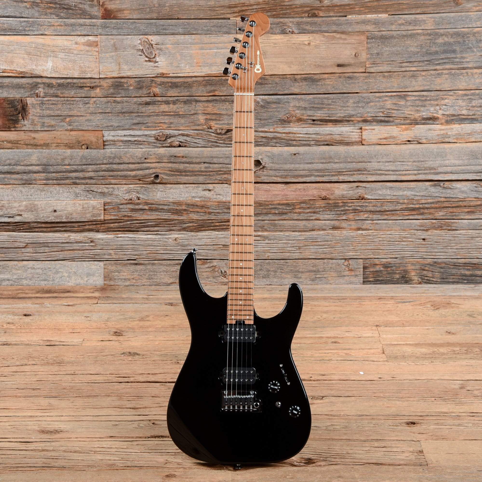 Charvel Pro-Mod DK24 HH 2PT CM Gloss Black – Chicago Music Exchange