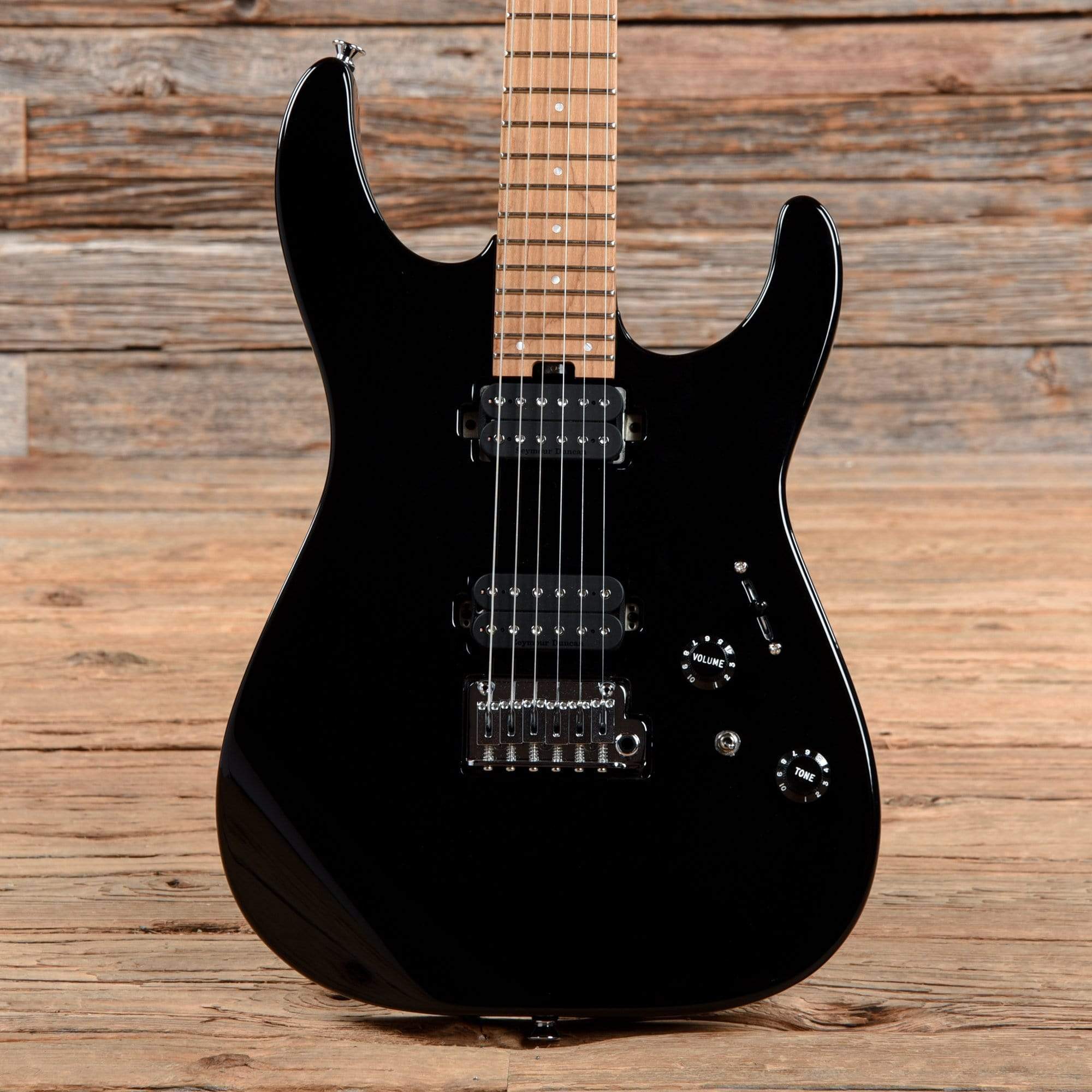 Charvel Pro-Mod DK24 HH 2PT CM Gloss Black – Chicago Music Exchange