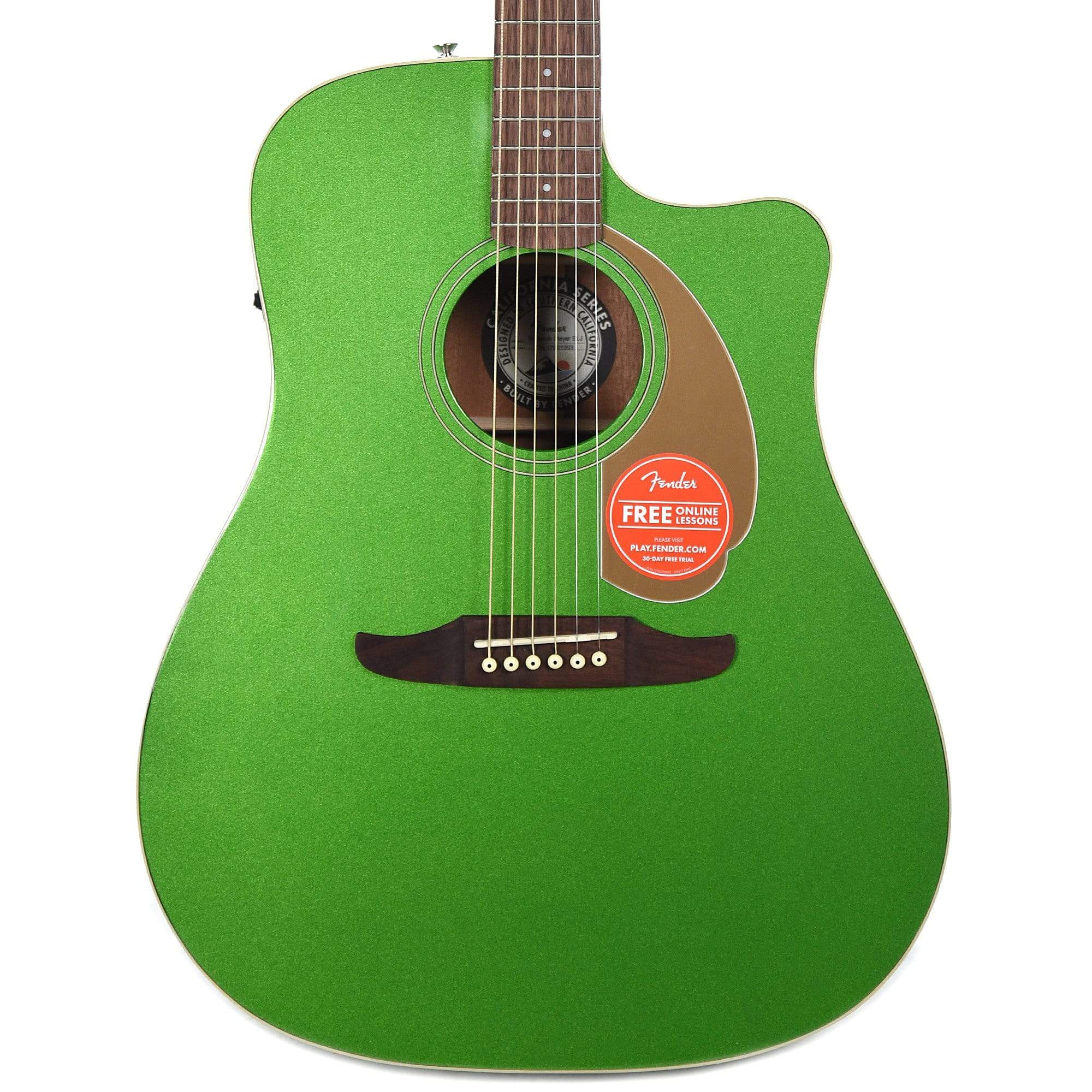Fender Redondo Player Acoustic Electric Jade – Chicago Music Exchange