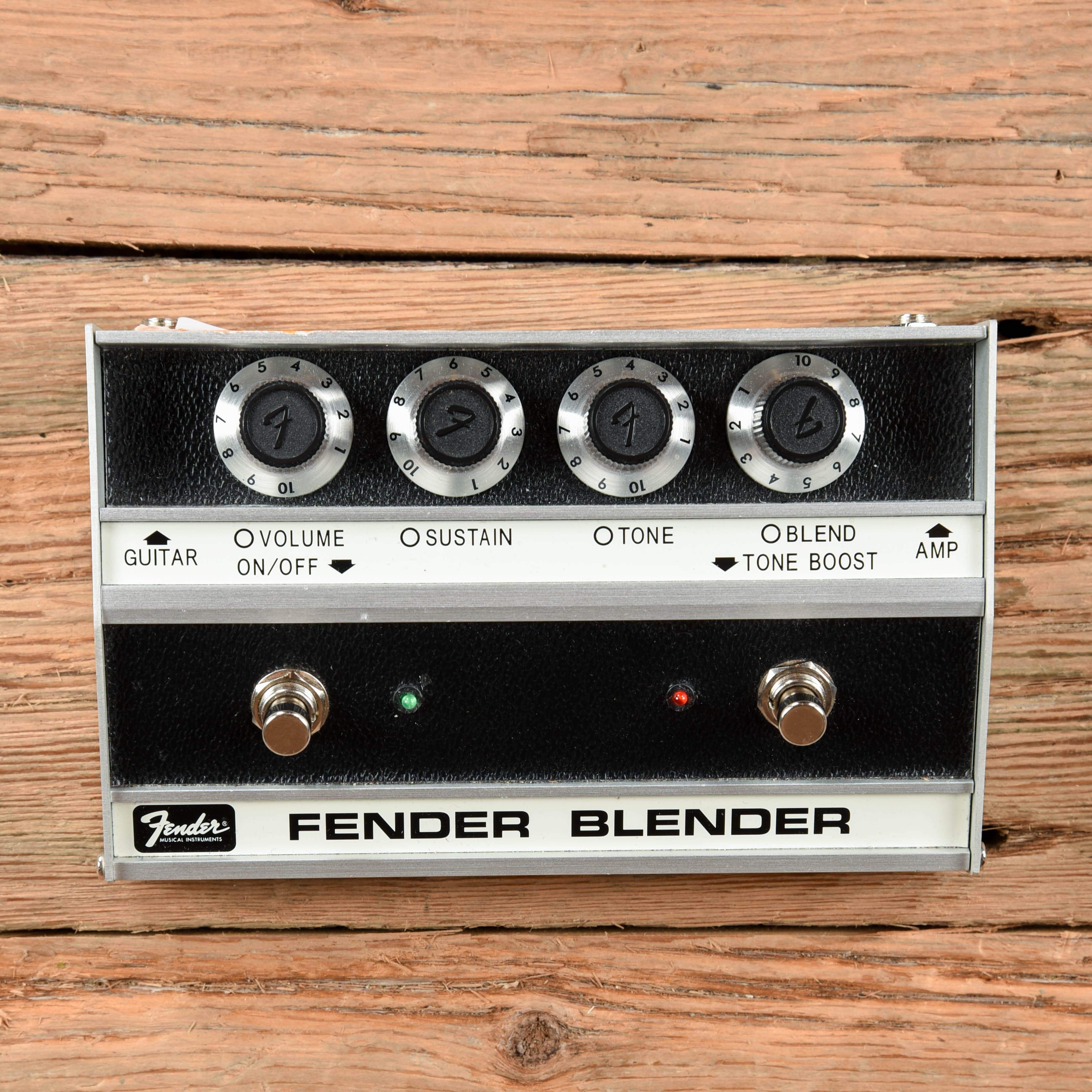 Fender Blender Fuzz 1975年製 オリジナル 説明書付属 新着情報 Fender
