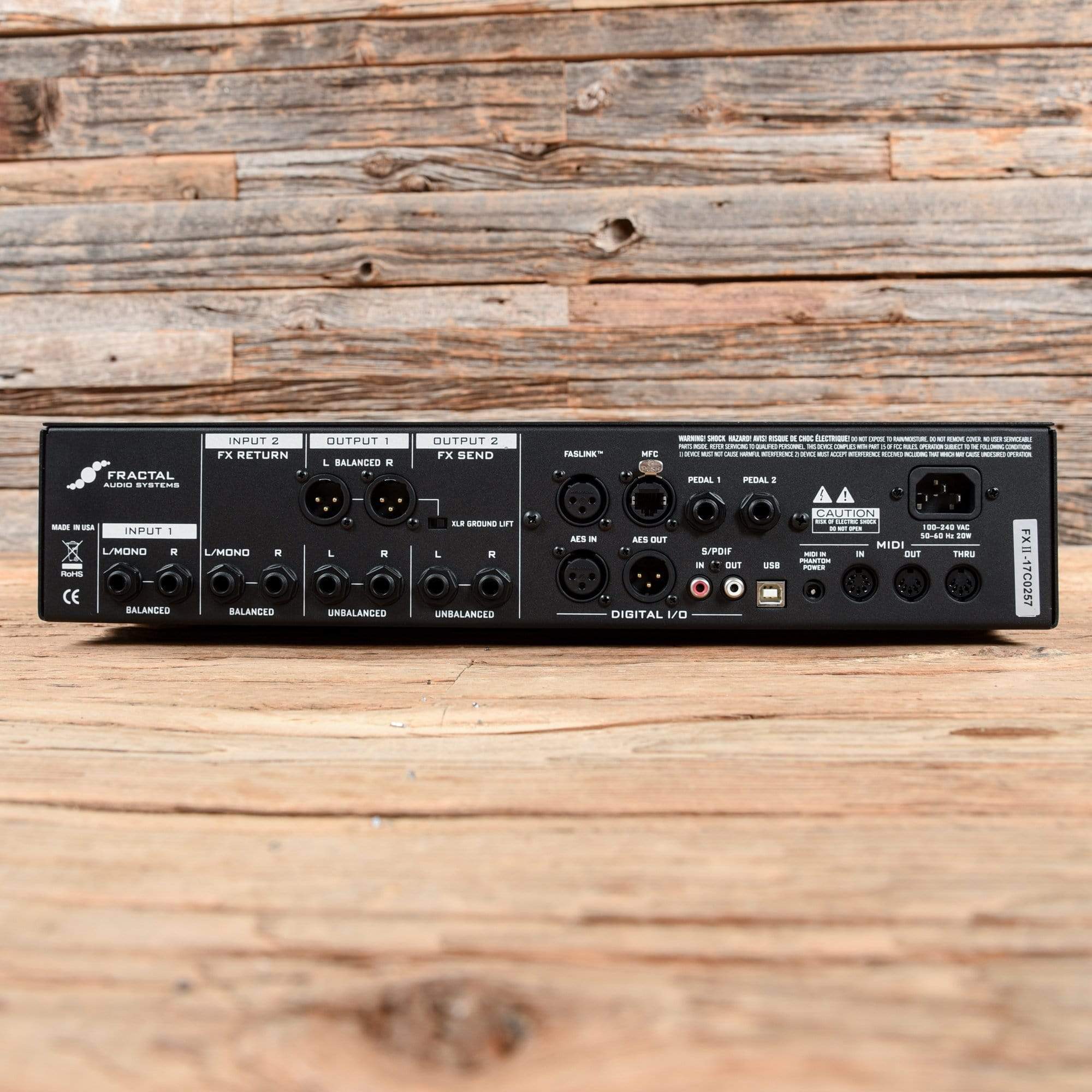 Fractal Audio Systems Axe-Fx II XL+ – Chicago Music Exchange