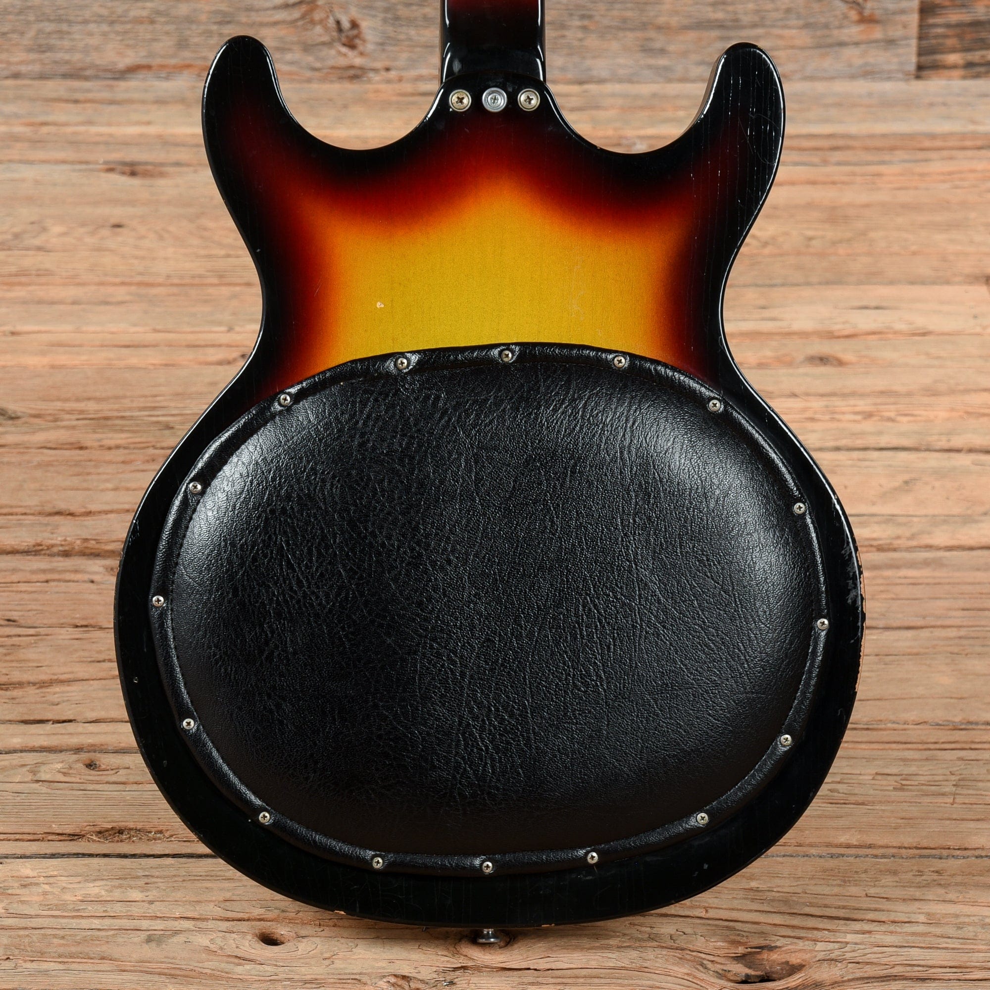 Hohner Bartell Semi-Hollow Fretless Bass Sunburst 1960s – Chicago