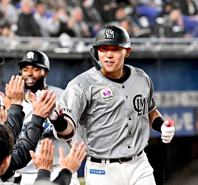 Mizuno 千葉ロッテマリーンズ 安田選手プロ支給品 (練習着)ビート