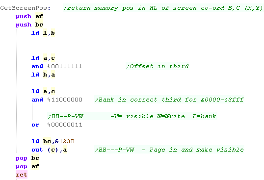 Z80 Assembly programming for the Spectrum Next
