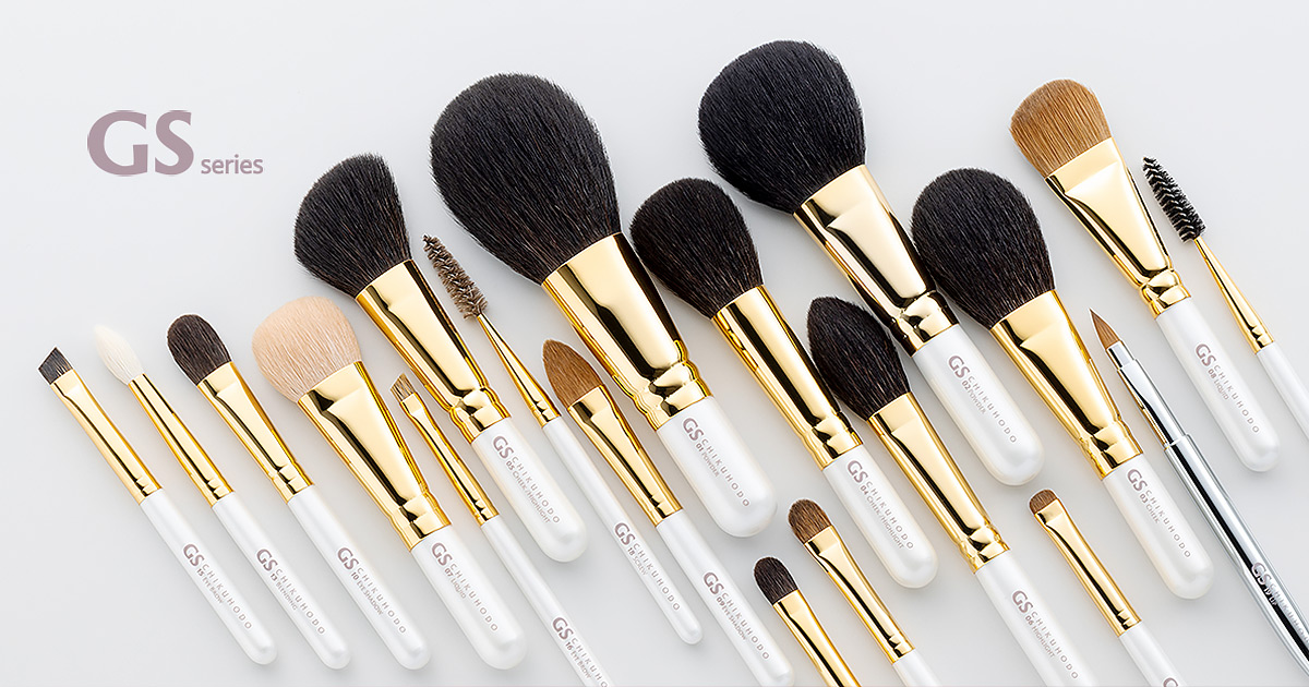 GSシリーズ 5点セット：S-GS-5｜竹宝堂（ちくほうどう）熊野筆・化粧筆