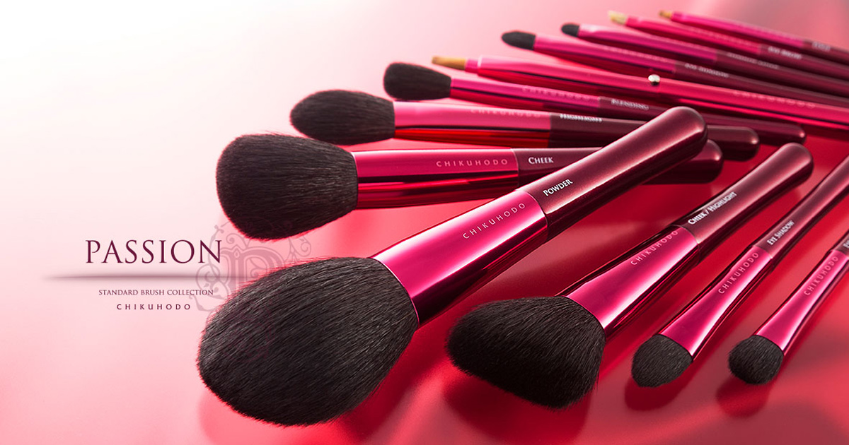 PASSIONシリーズ5点セット：S-PS-5｜竹宝堂（ちくほうどう）熊野筆