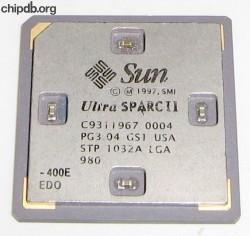 SUN - UltraSPARC II - chipdb.org