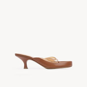 Chloé Sandウェッジ サンダル 黒 - Chloé