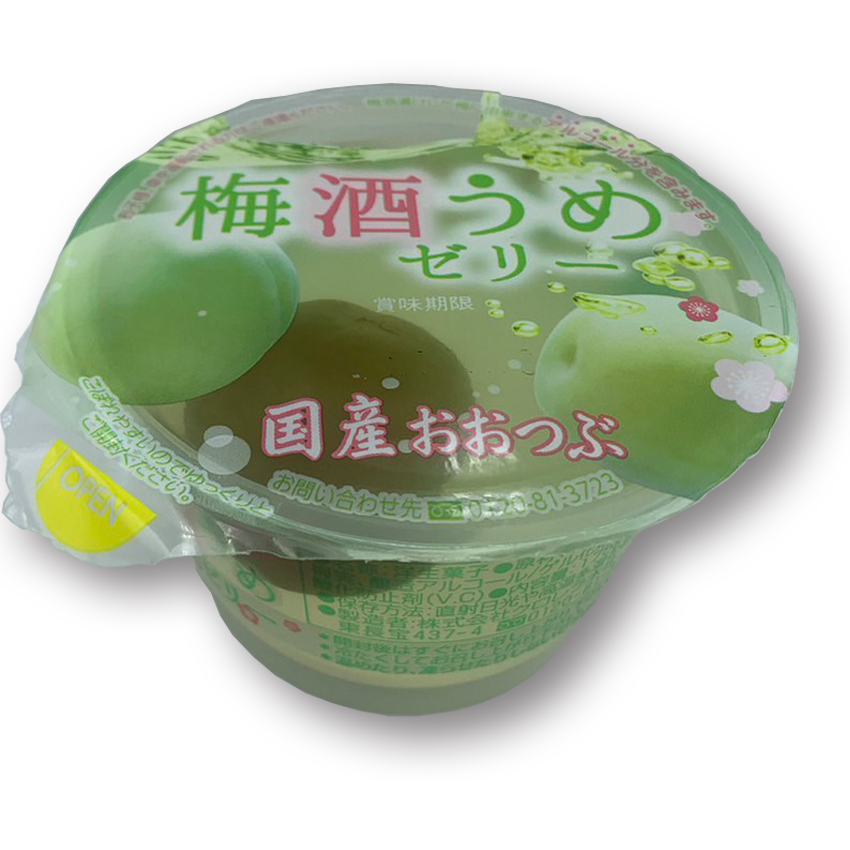 国産梅酒うめゼリー | 商品案内 | 株式会社クロレラ本社｜大分県由布市