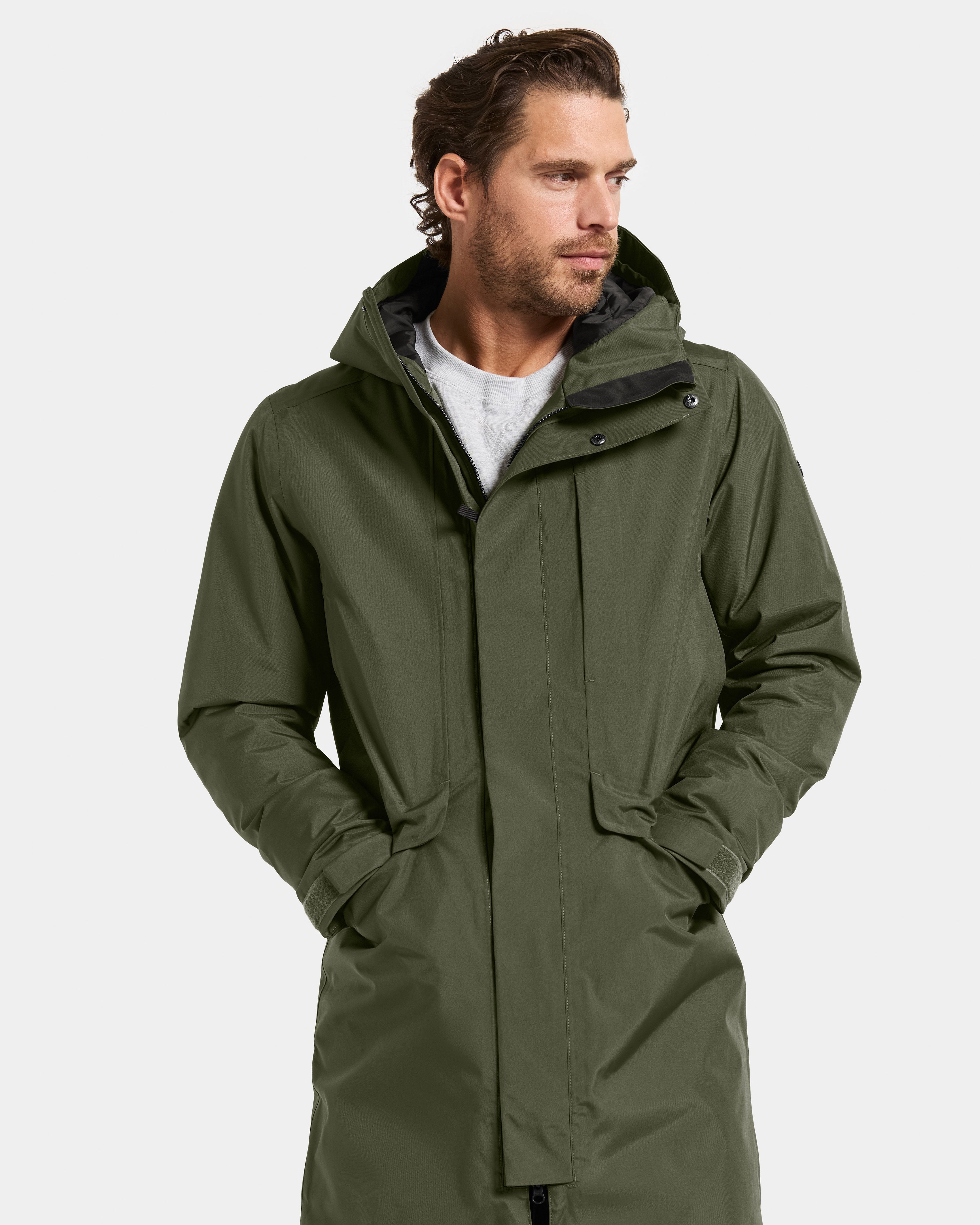 Didriksons Kenny 8 Unisex Parka - Deep Green 300 – CHO