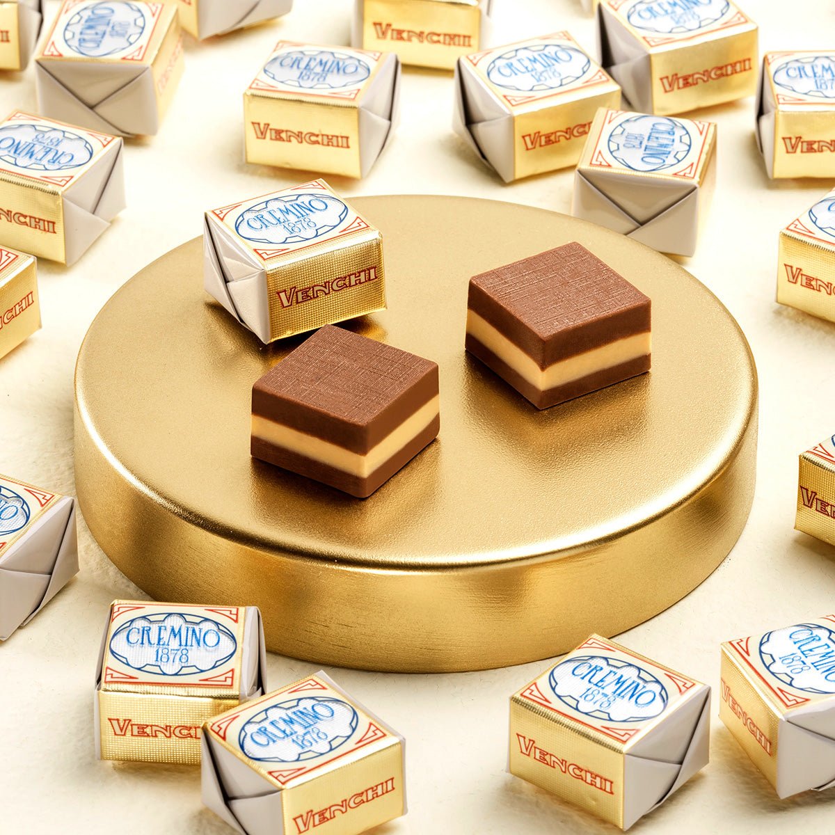 Venchi Cremino 1878 Gianduja Cubes – Chocosphere