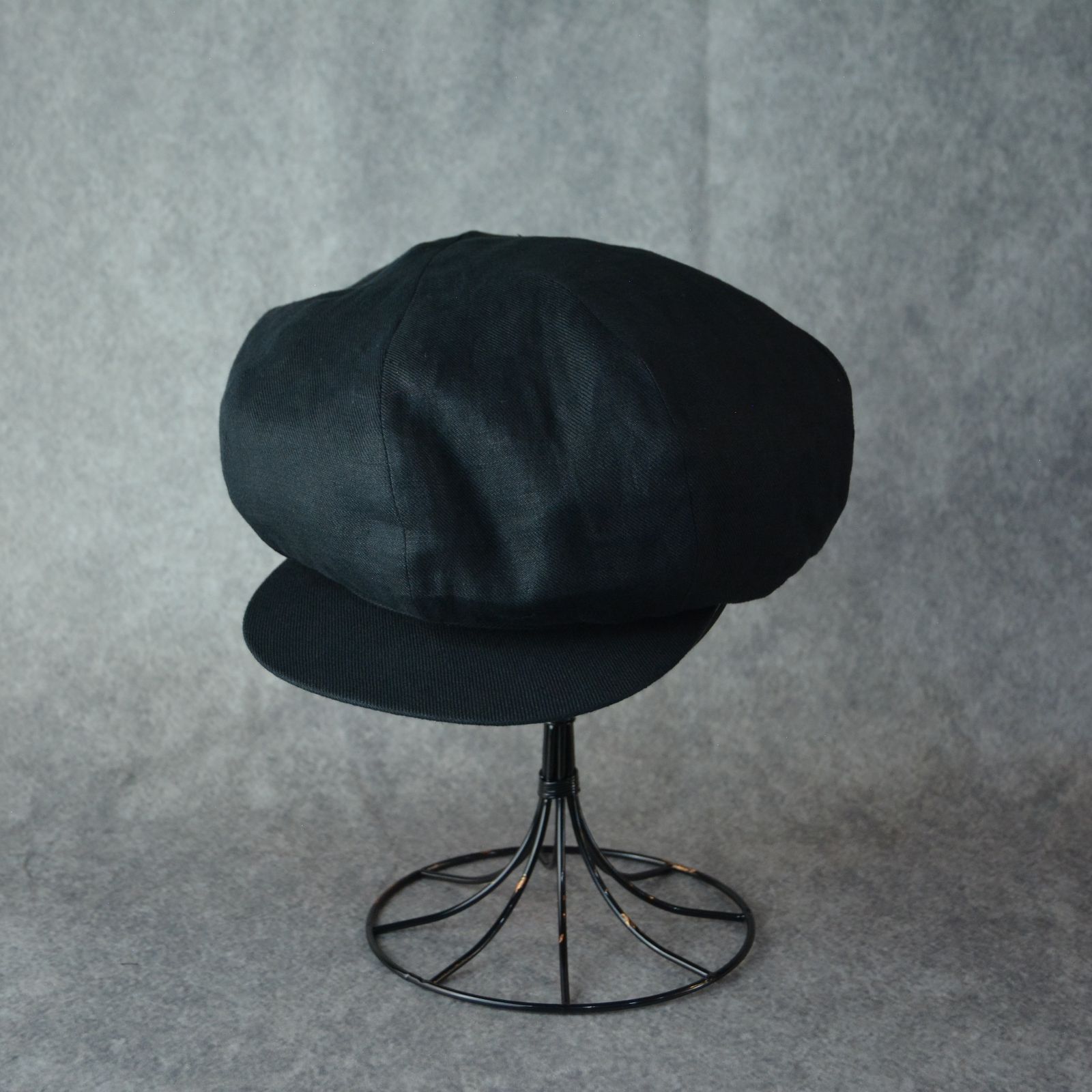 yohji yamamoto - TWILL CASQUETTE （BLACK） / ツイル キャスケット