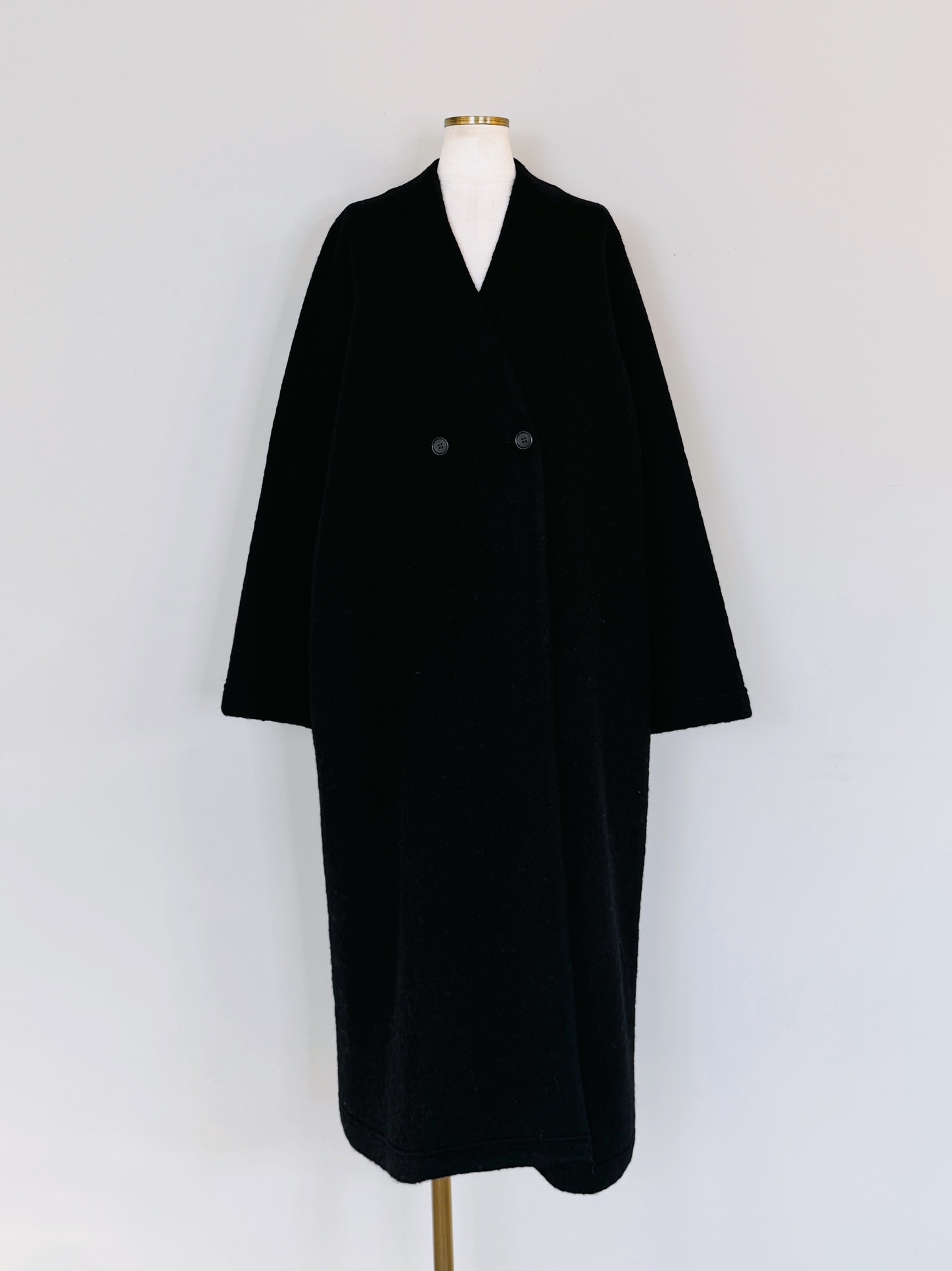 SELECT(セレクト) ブークレーノーカラーロングコート｜Praise / trois