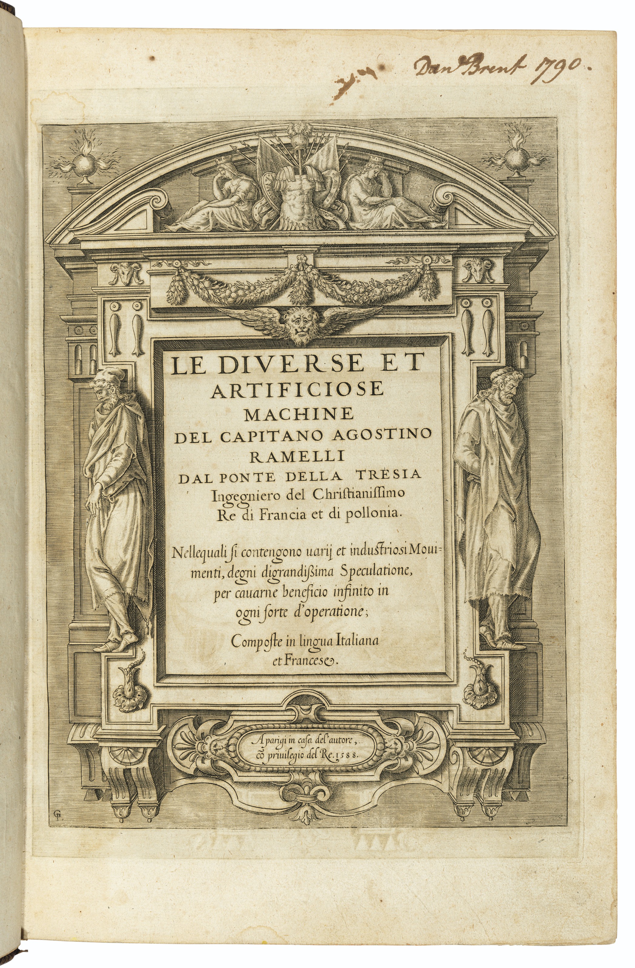 Le diverse et artificiose machine, Agostino Ramelli, 1588 | Christie's