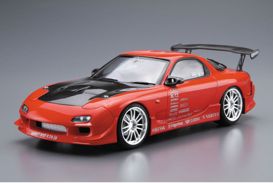 Aoshima 1/24 Vertex FD3S RX-7 '99 Mazda – Chris's House