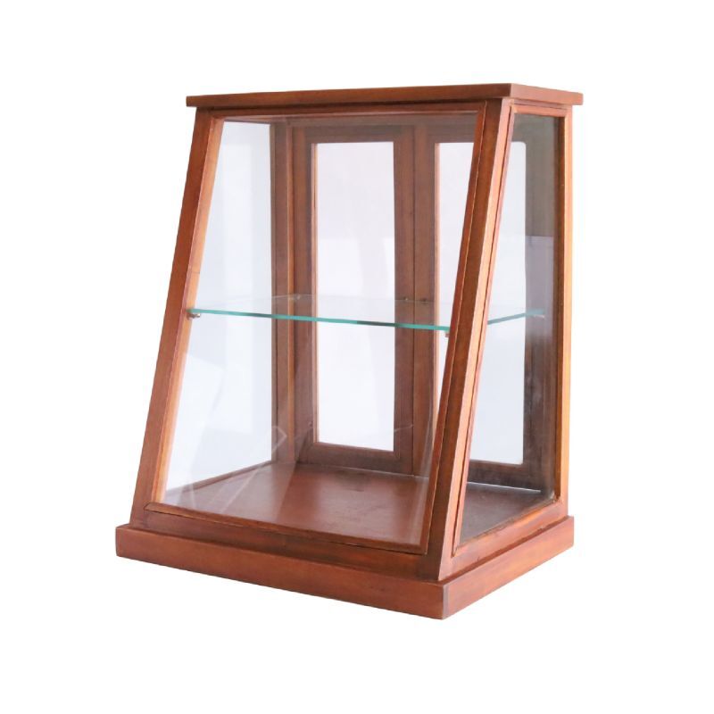 おしゃれなショップ風ディスプレイガラスショーケース。 カウンター