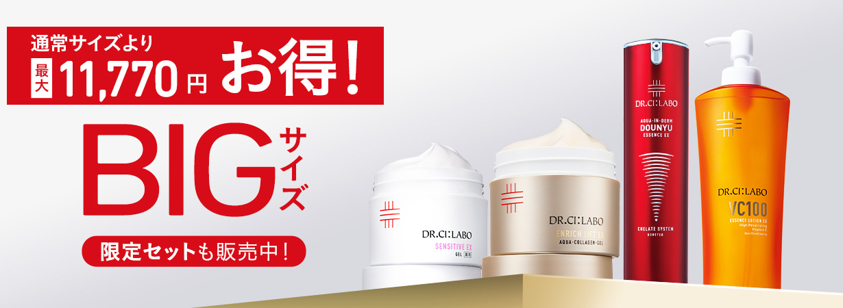 最大11,770円もお得！BIGサイズキャンペーン】大容量でお得な限定