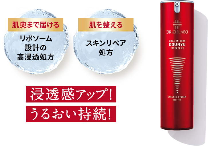 この浸透は、まさに運命。赤の導入美容液 アクアインダーム導入