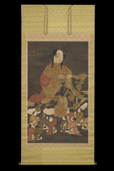 国宝 絹本著色聖徳太子及天台高僧像 - 加西市ホームページ