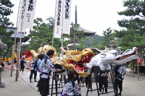 天橋立「文殊堂 出船祭」〜 智恩寺に伝わる九世戸縁起の世界へ - 宮津