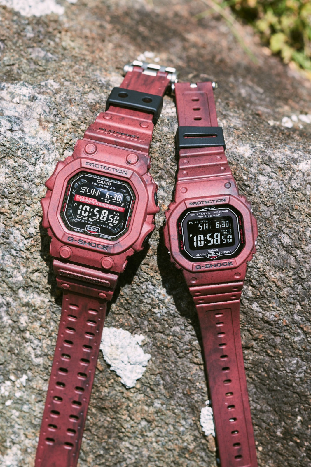 CASIO G-SHOCK GW-B5600SL-4DR 特殊顏色型號紅色手錶|城市鏈– City