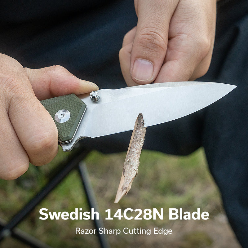 CIVIVI Photonix G10 Handle Knife with 14C28N Blade