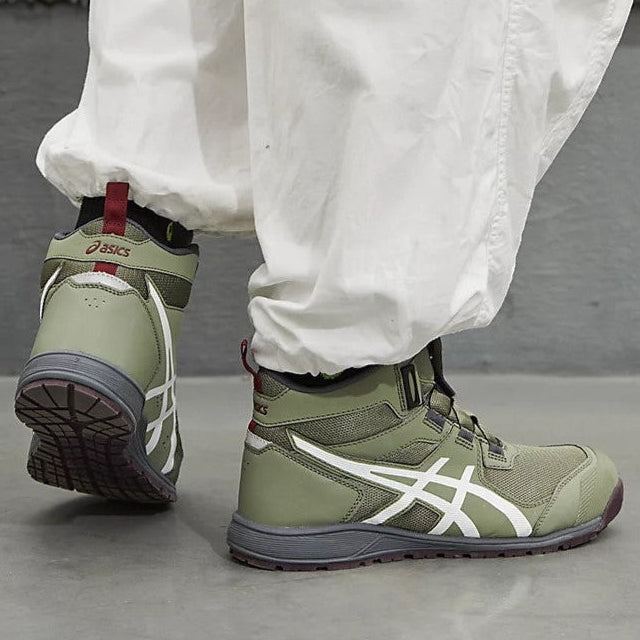 ウィンジョブ® CP214 TS BOA ライケングリーン×ホワイト 2E相当 安全靴