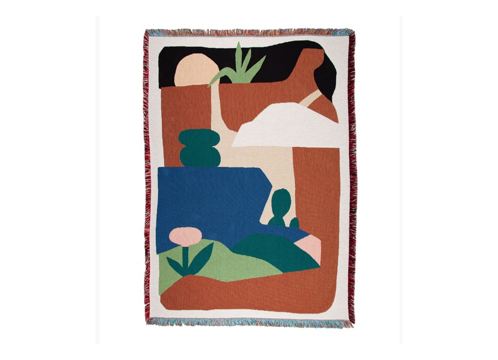 Slowdown Studio / スローダウンスタジオ】ブランケット MOTHER NATURE