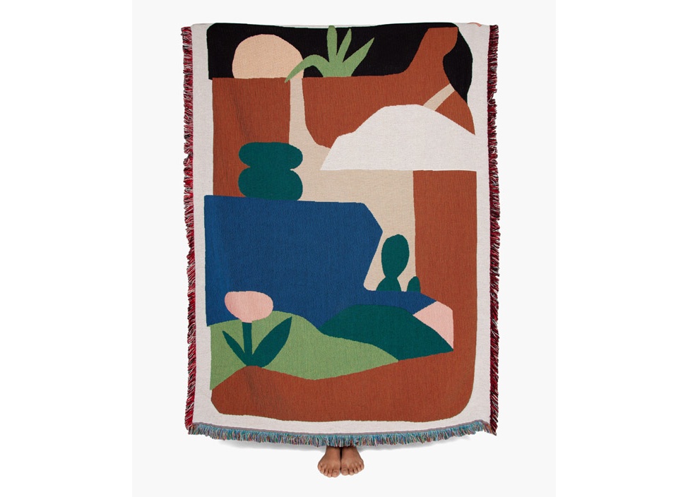 Slowdown Studio / スローダウンスタジオ】ブランケット MOTHER NATURE