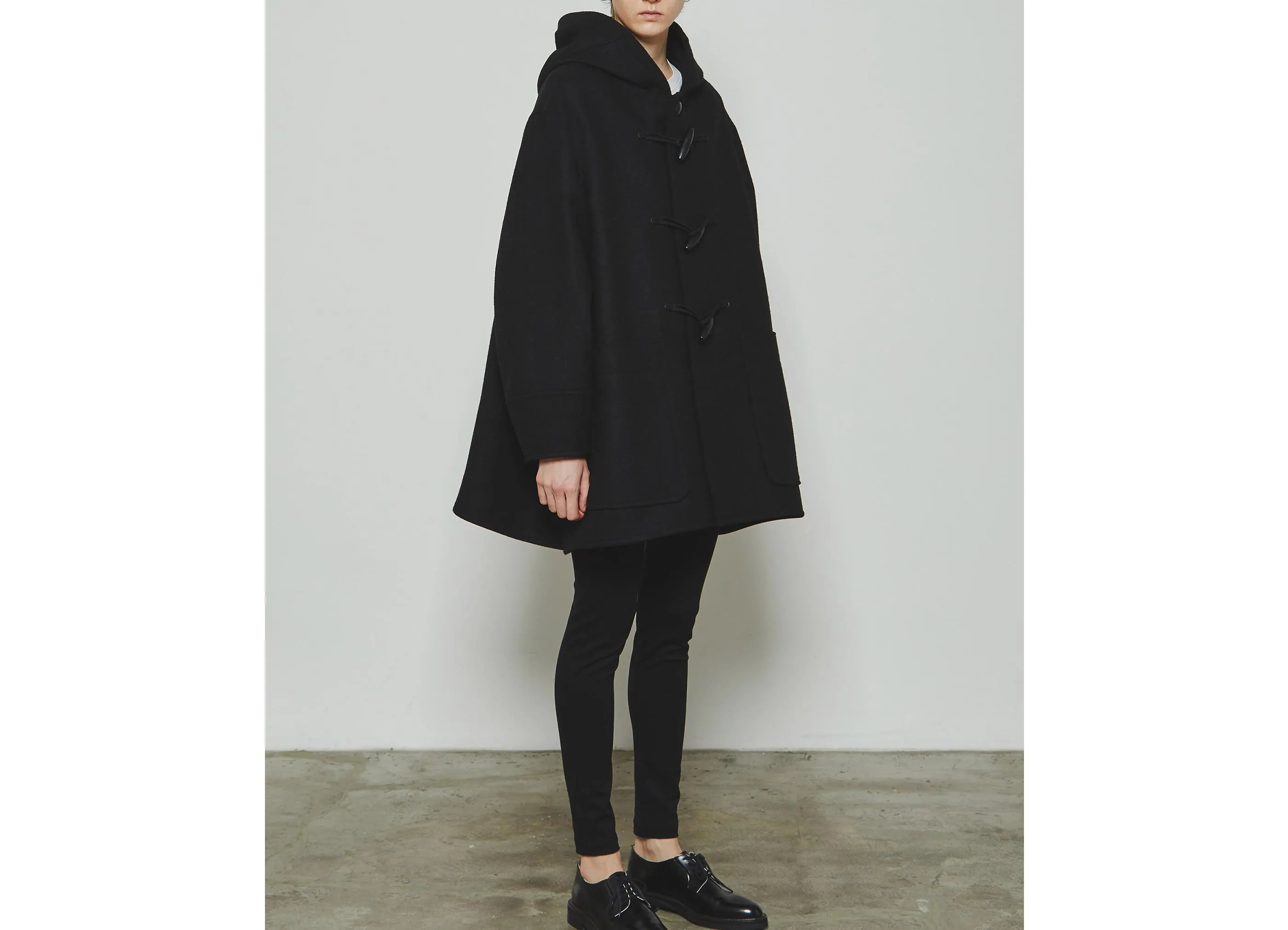 THE RERACS / ザ リラクス】Duffel Coat ダッフルコート / Blackの商品