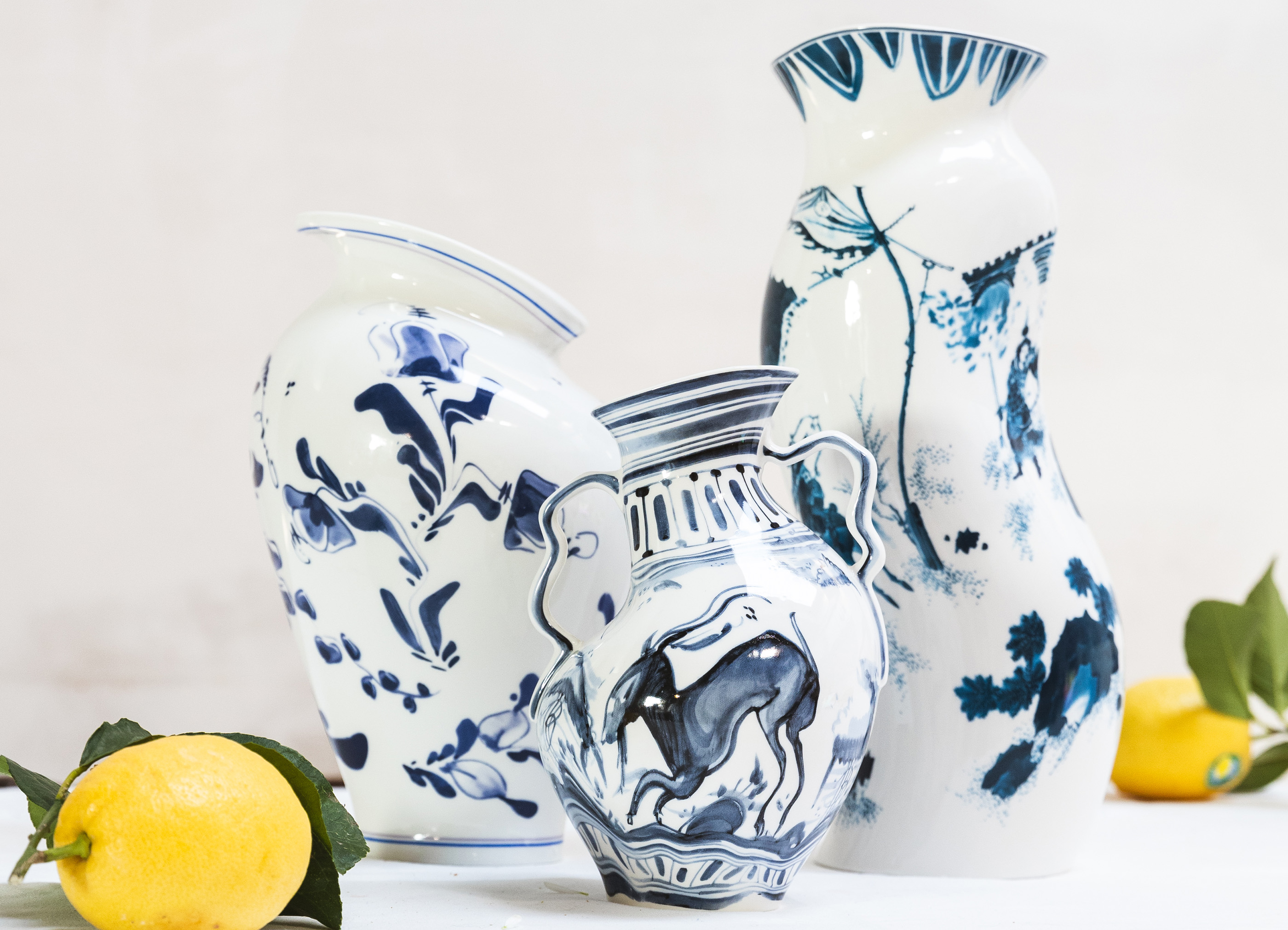 ラリック 花瓶 フラーベース ハト 鳥 箱付き シルヴィー フロステッド