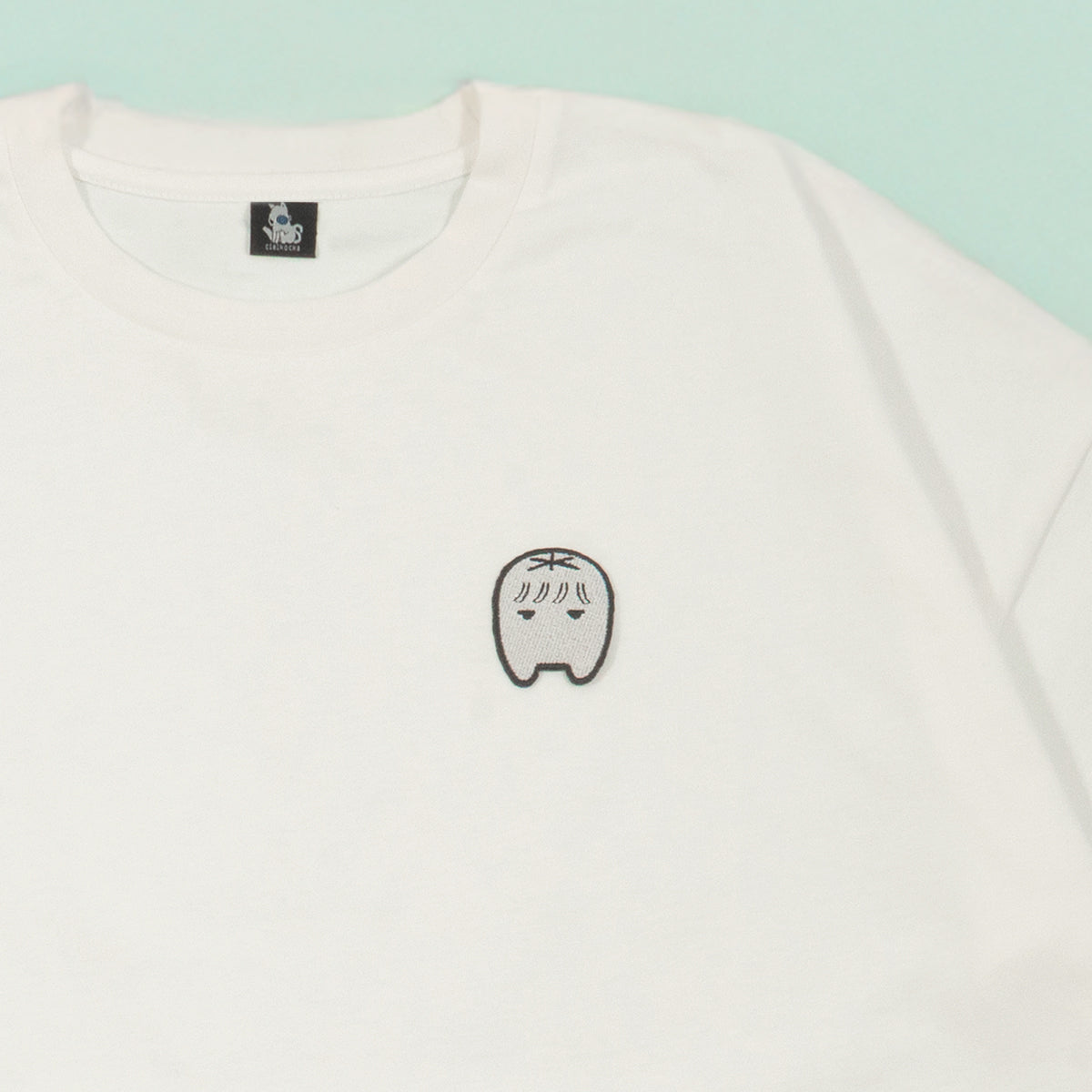 cielkocka】刺繍Tシャツ（歯ーちゃんver）