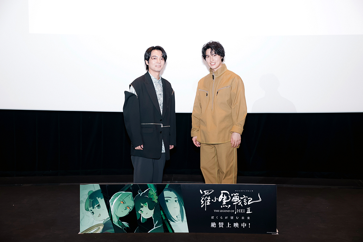 羅小黒戦記2 ぼくが選ぶ未来』公開御礼 甲乙舞台挨拶 | CINEMA FACTORY