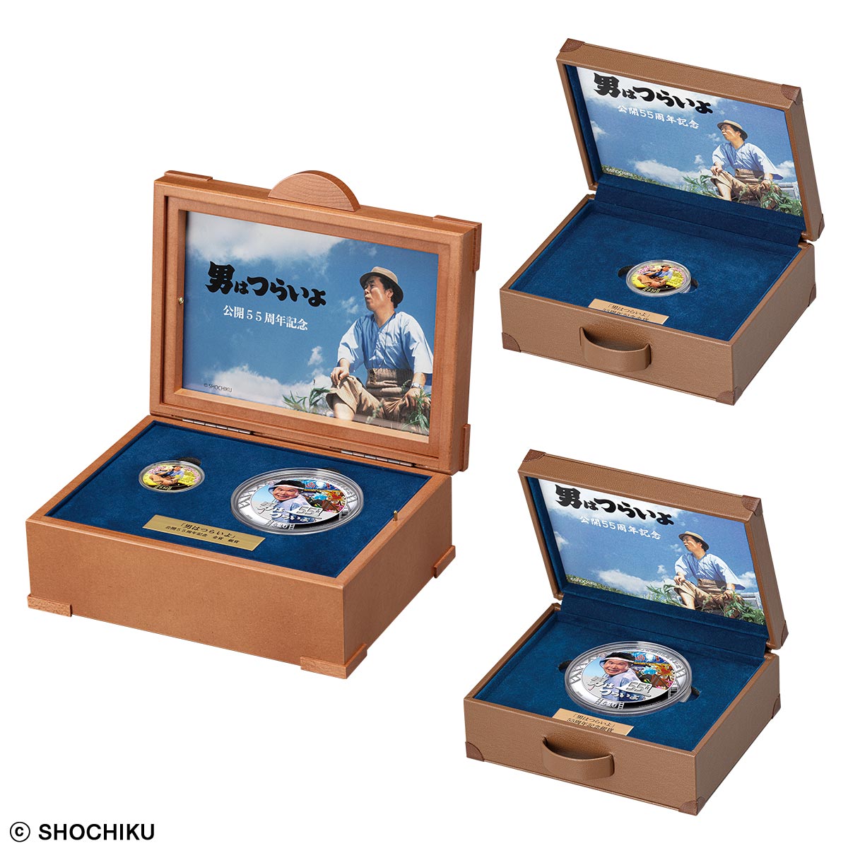 商品】『男はつらいよ』55周年 記念カラー金貨・銀貨（クック諸島 法定