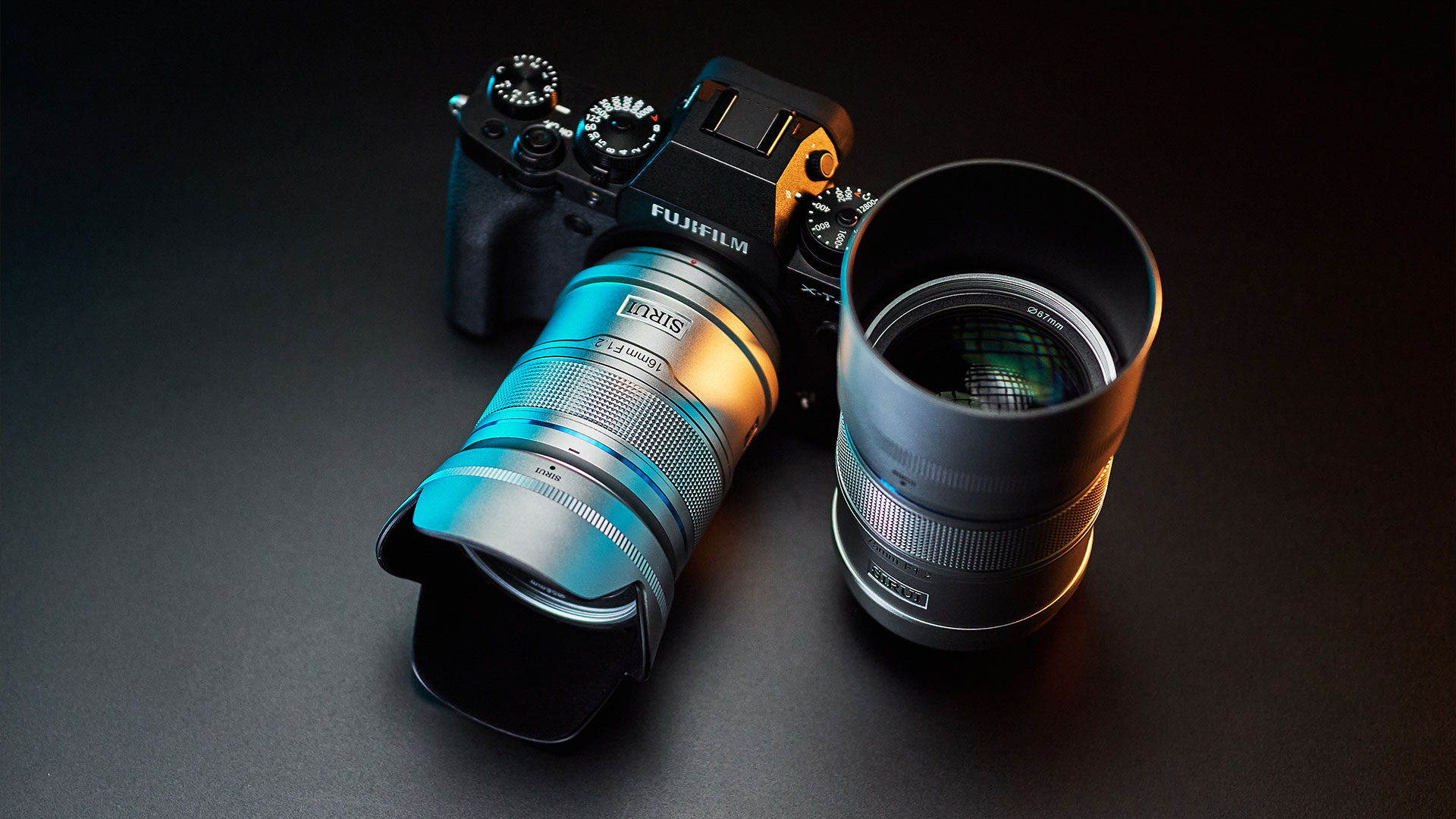 SIRUIがSniper 16mmと75mm F1.2のAPS-Cカメラ用オートフォーカスレンズ