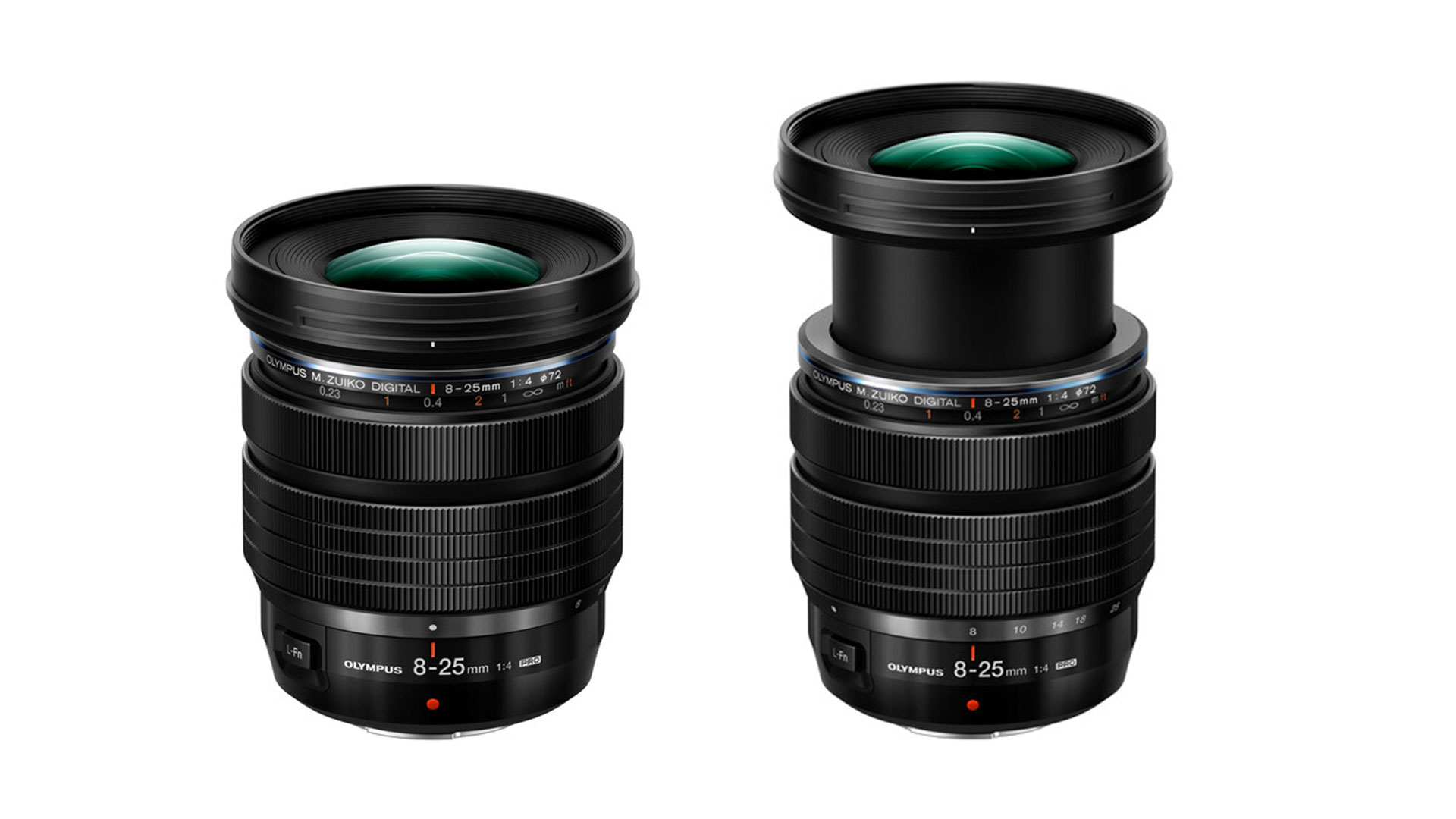 Olympus M.ZUIKO DIGITAL ED 8‑25mm F4.0 PRO Lens for M4/3 Cameras