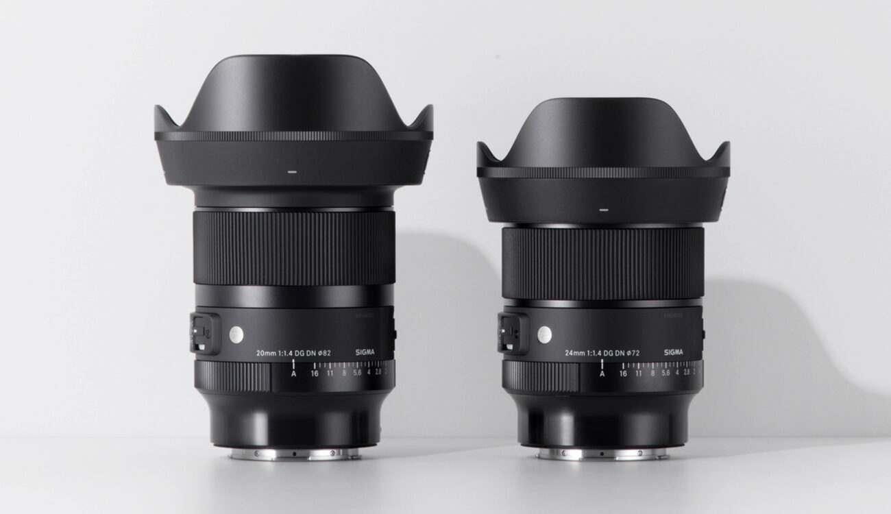 SIGMAが20mmと24mm F1.4 DG DN Artを発売 - EマウントカメラとL