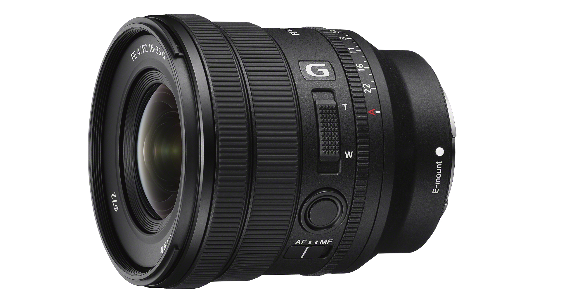 ソニー がFE PZ 16-35 f/4 G ズームレンズを発表 - 電子ズーム