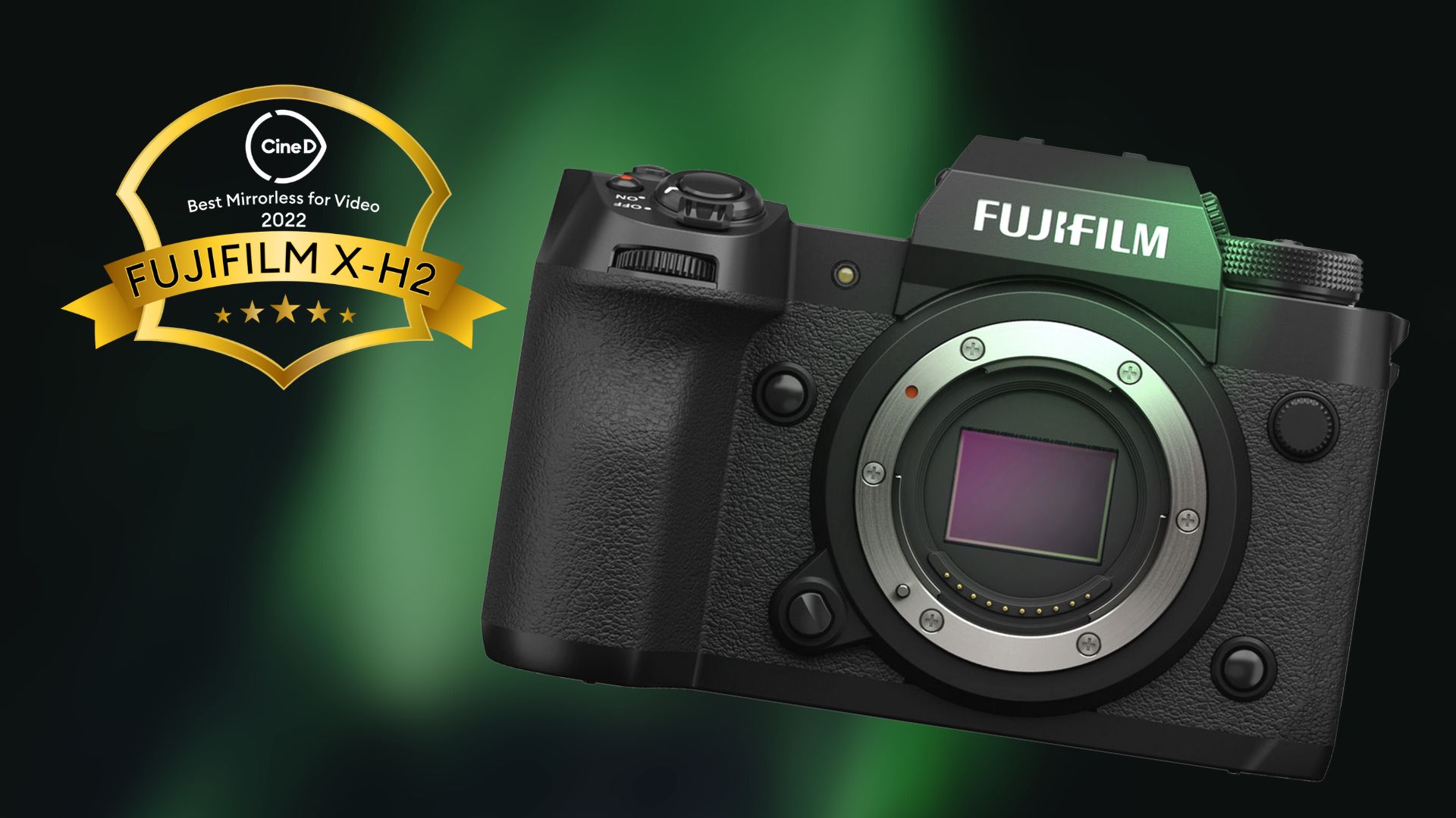 CineDミラーレスカメラ・オブ・ザ・イヤー2022は富士フイルムX-H2に