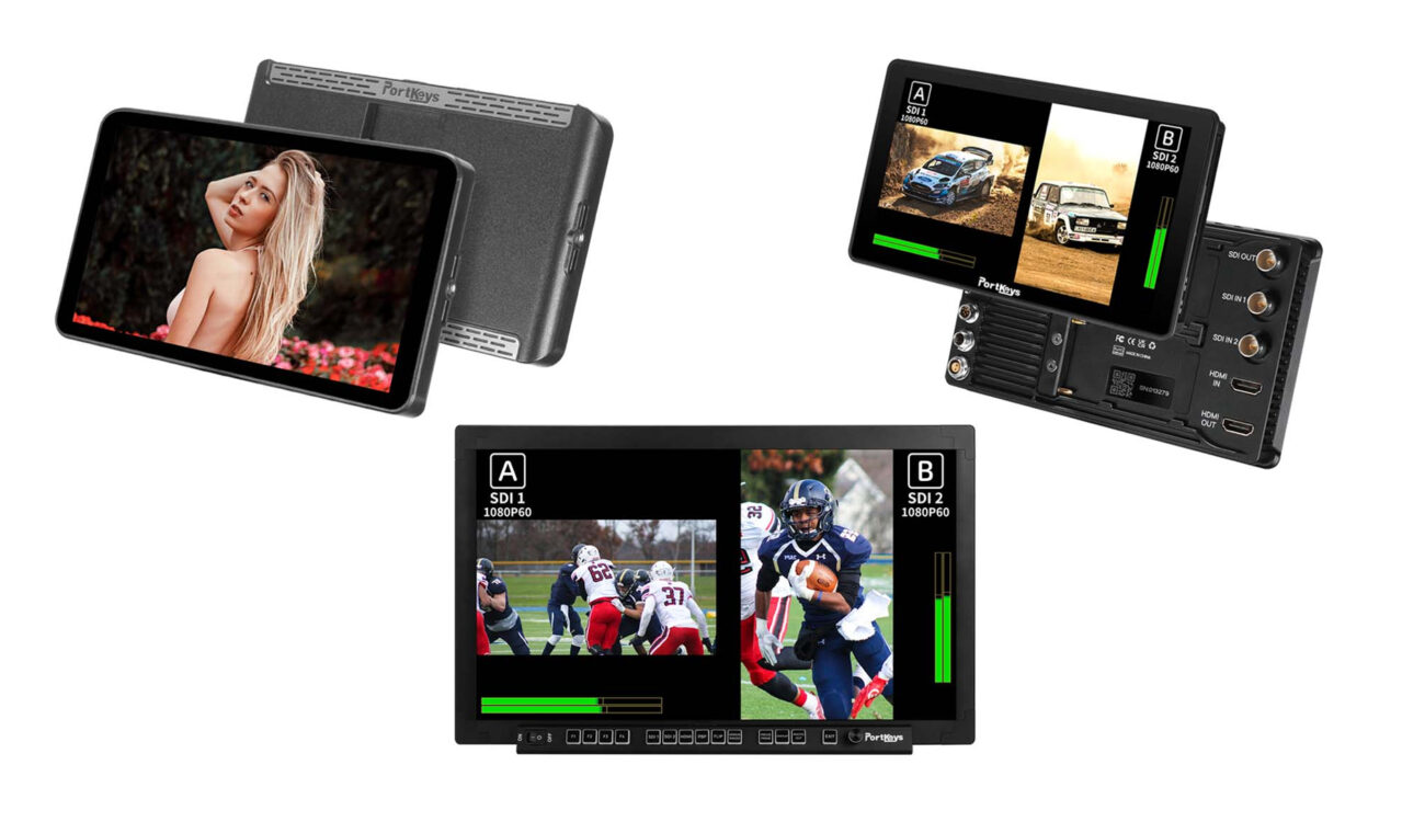 PortkeysがMT22DS、BM7IIDS、LH7Pモニターをリリース | CineD