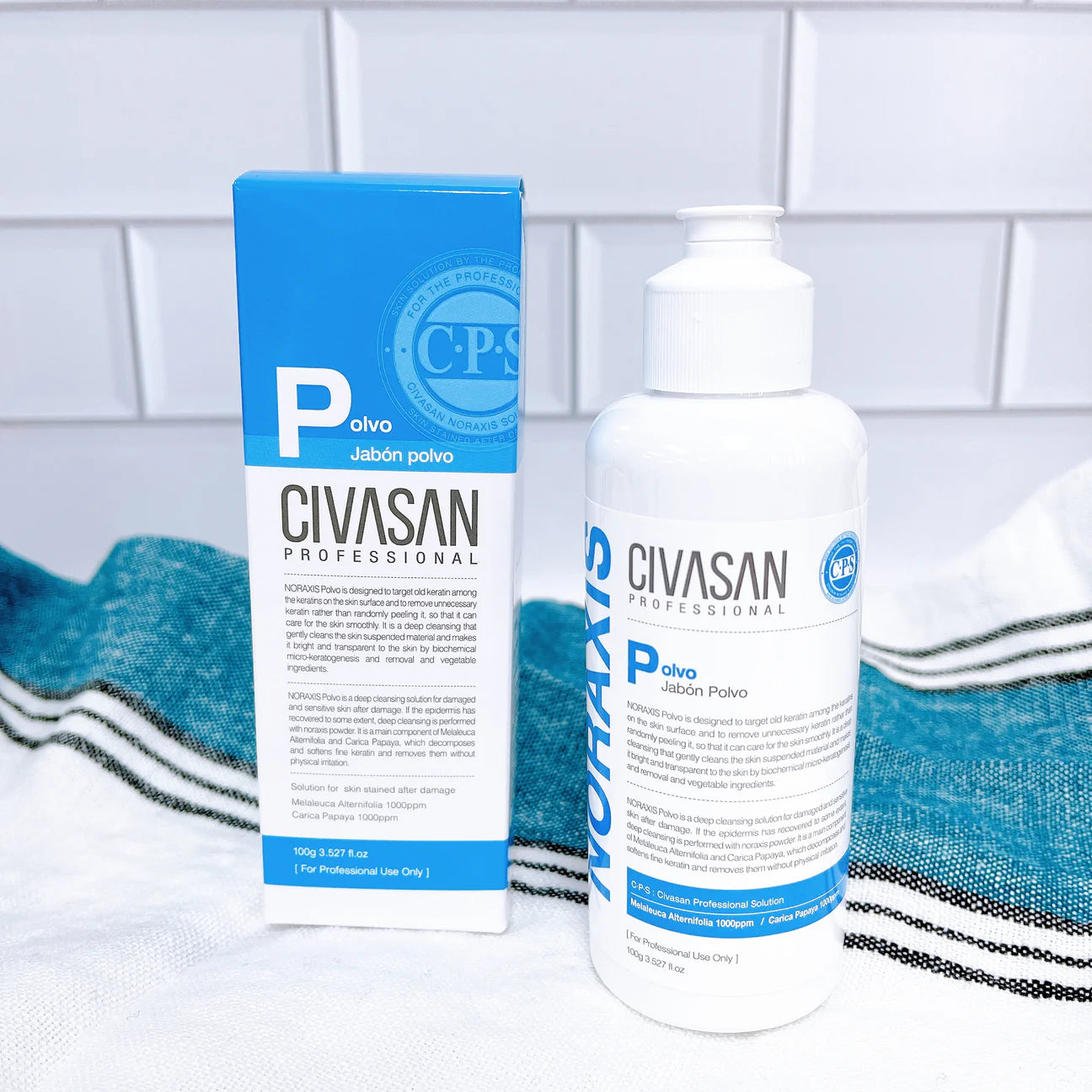 CIVASAN Noraxis Polvo Enzyme Powder Cleanser, 100g – CKE SKINCARE