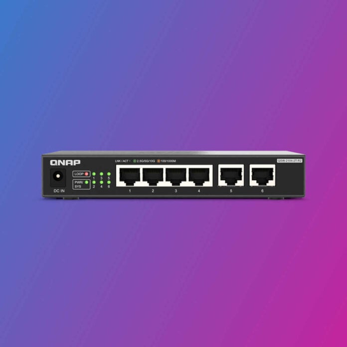 QNAP wows with budget-friendly QSW-2104-2T-R2 10G switch | Club386