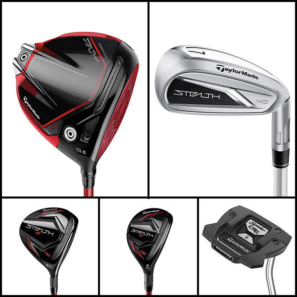 TaylorMade Stealth HD / Stealth 2 HD combo (right-handed, senior