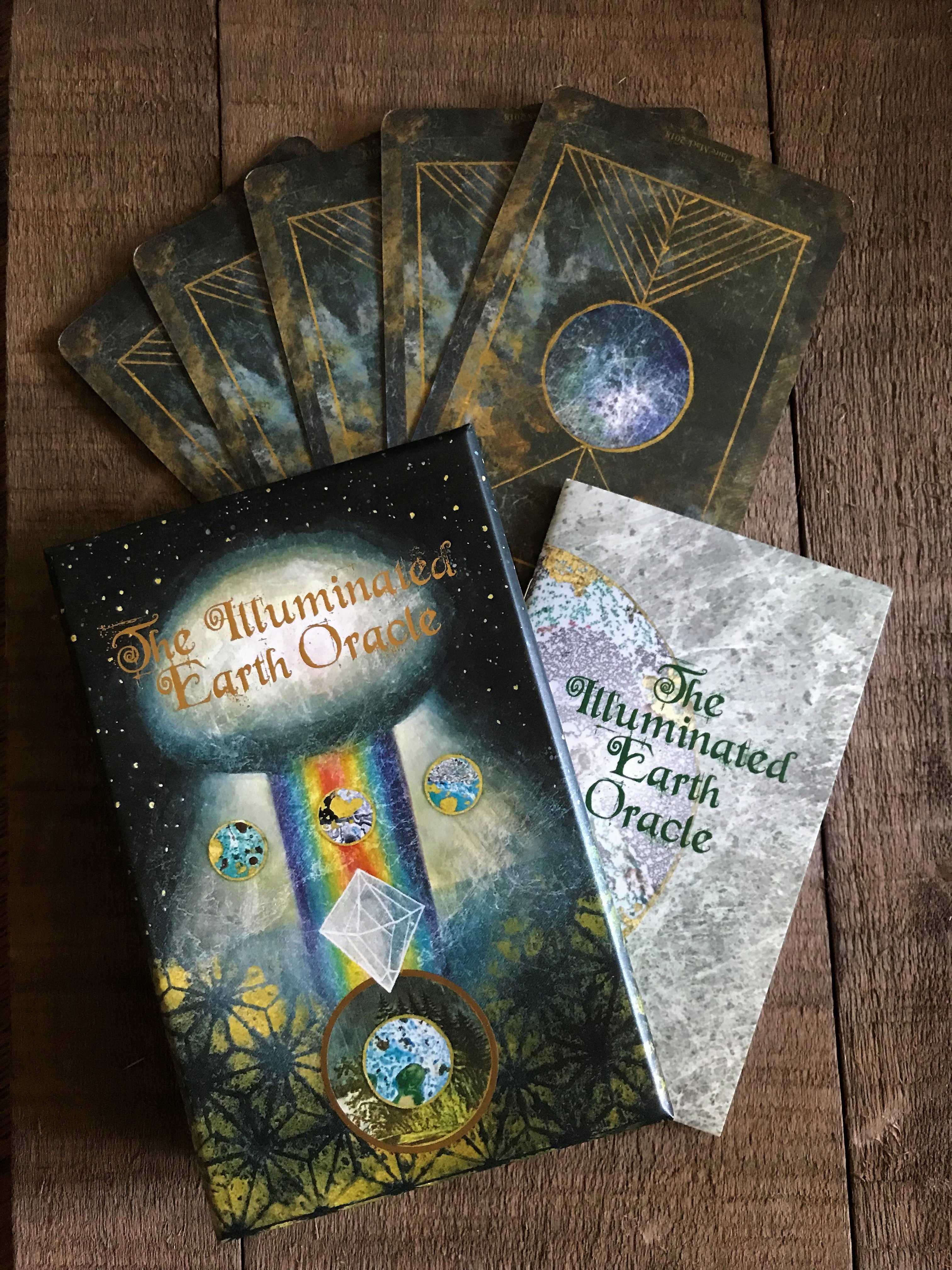 The Illuminated Earth Oracle Card Deck | Claire Mack Fine Arts