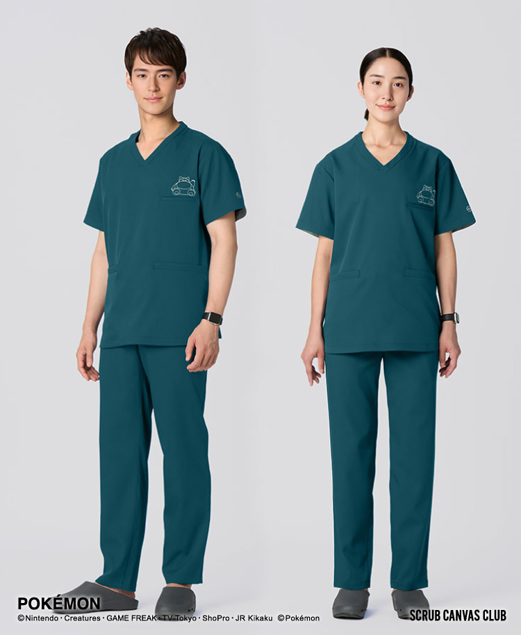 ポケモンスクラブパンツ(男女兼用) | おしゃれ白衣のクラシコ公式通販